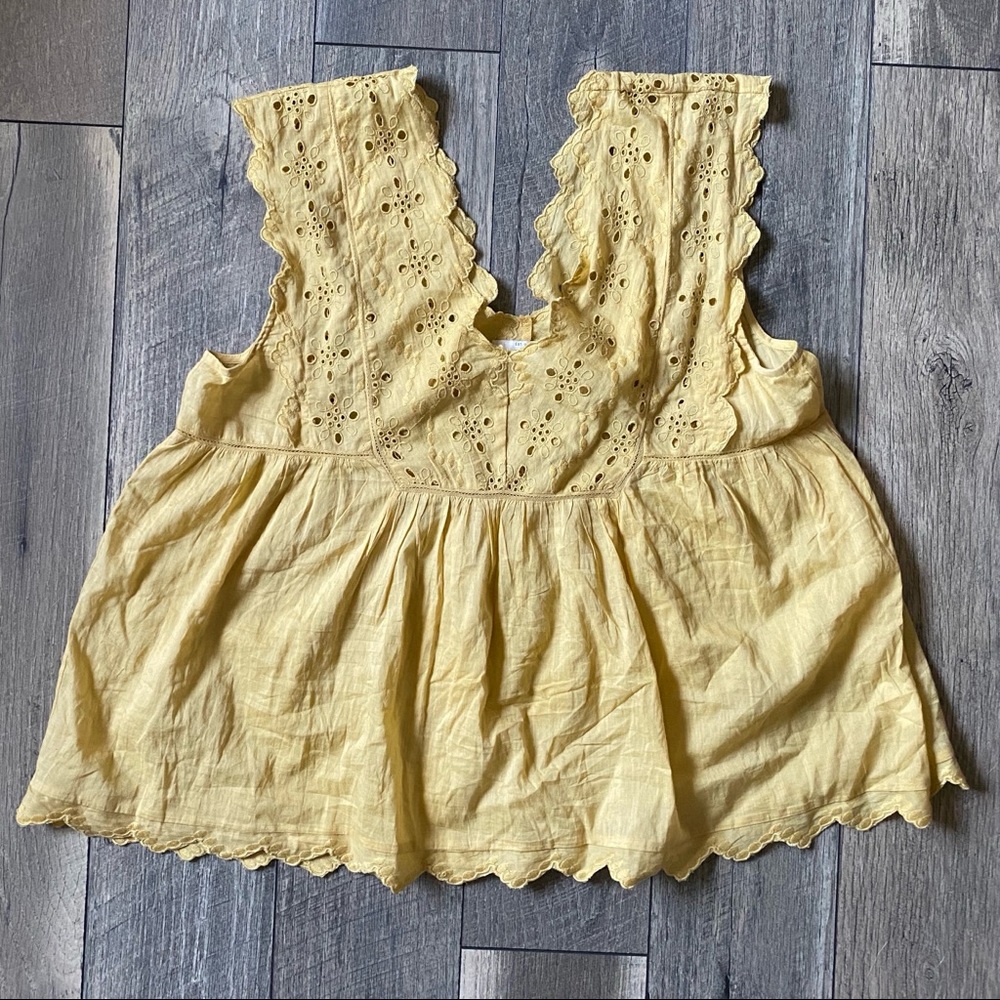 Lucky Brand Linen Blouse